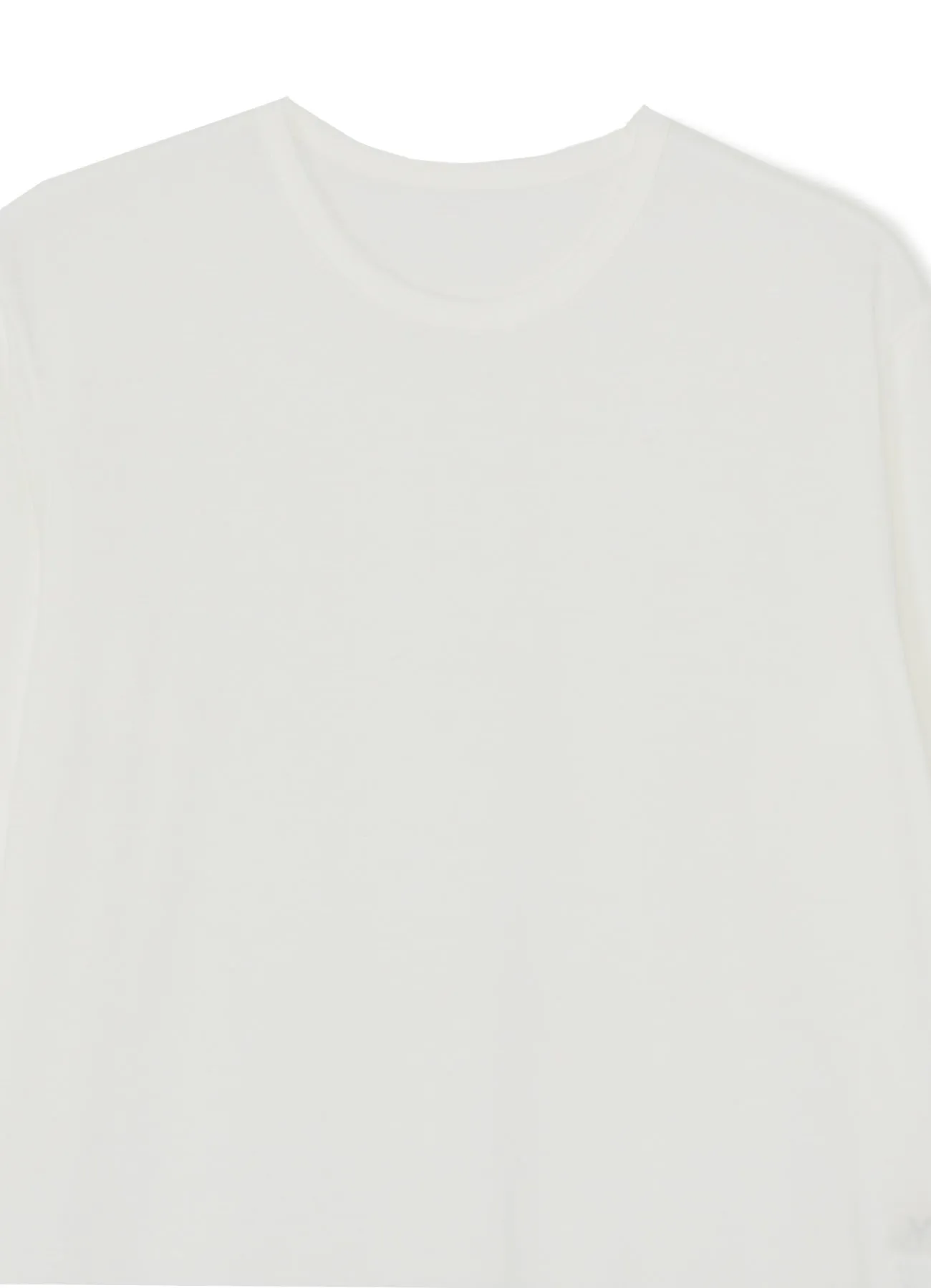 30/- COTTON JERSEY LONG T-SHIRT WITH ZIPPERED SIDE SLITS