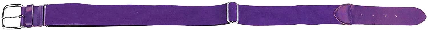 ATHLETIC SPECIALTIES Baseball/Softball Uniform Belt 1-1/2" Elastic Belt with 1-1/2" Buckle