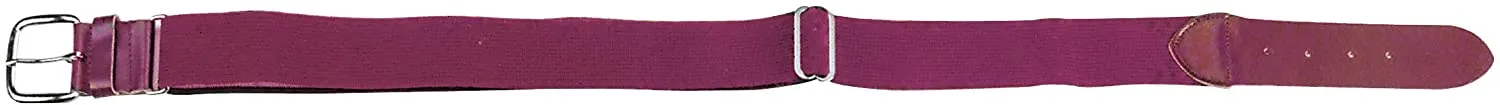 ATHLETIC SPECIALTIES Baseball/Softball Uniform Belt 1-1/2" Elastic Belt with 1-1/2" Buckle