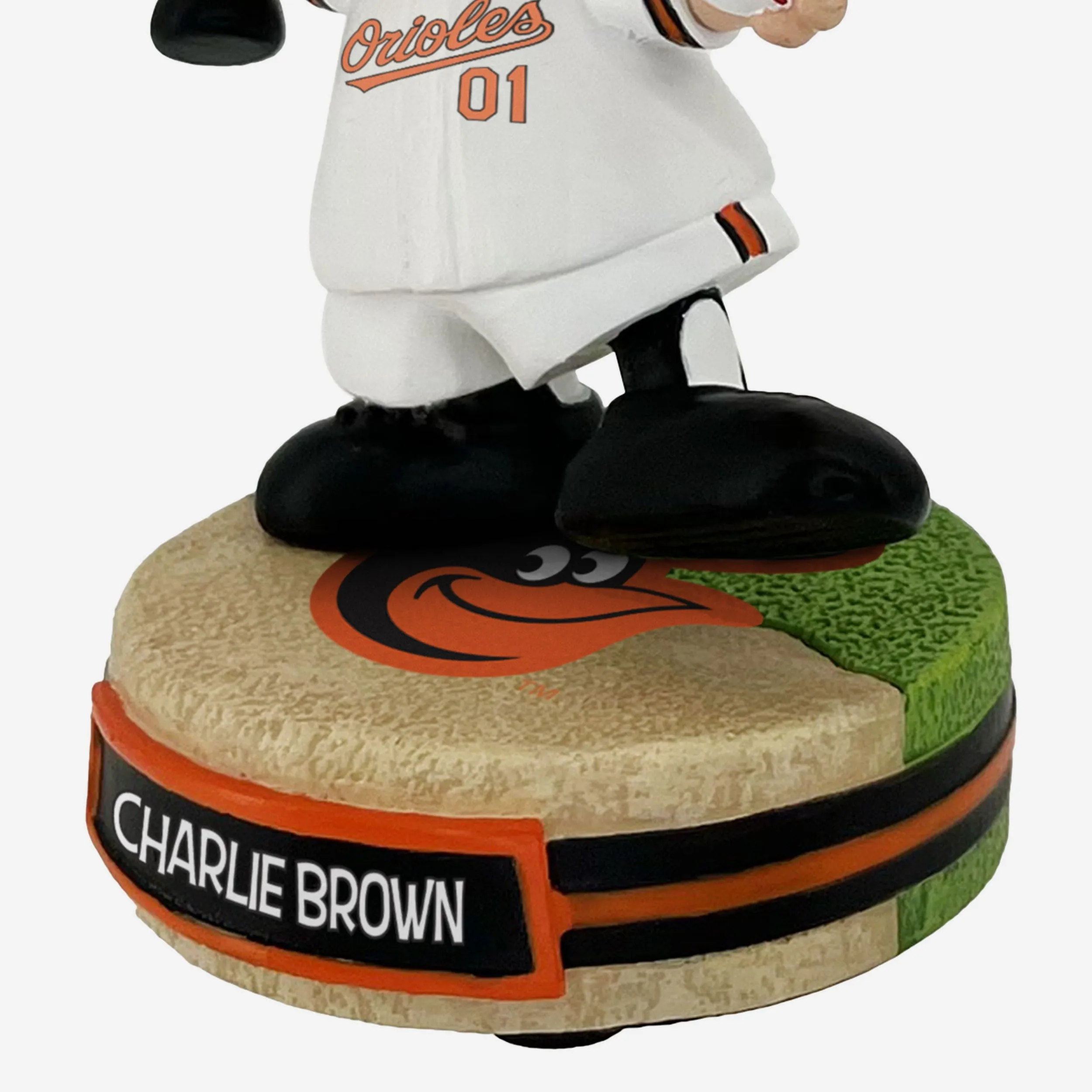 Baltimore Orioles Charlie Brown Peanuts Mini Bighead Bobblehead