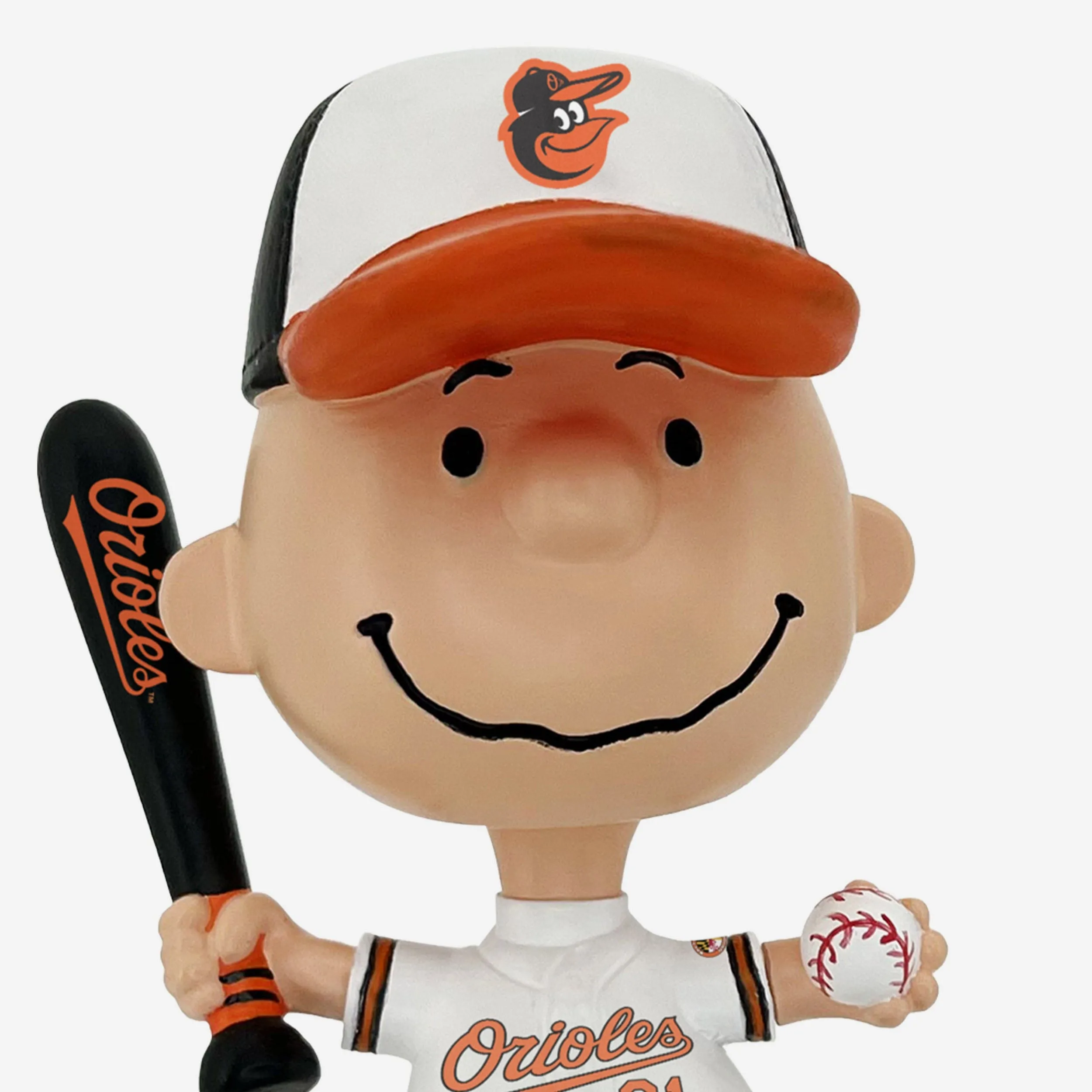 Baltimore Orioles Charlie Brown Peanuts Mini Bighead Bobblehead