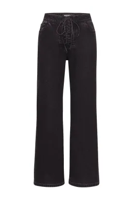 BLACK MIKEY STRAIGHT LEG JEANS