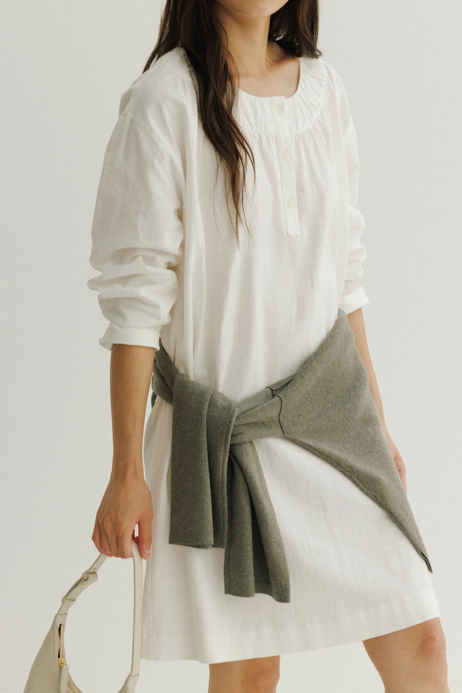 Brioche Dress -- Cotton • Linen