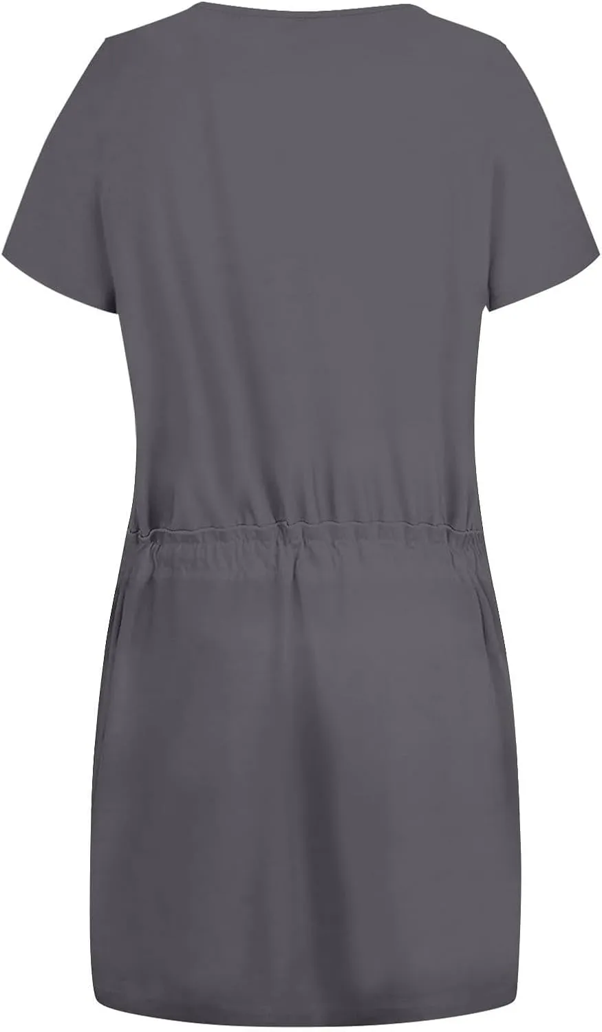 Casual Summer Dresses for Women 2025,Womens Fashion Summer Dress Lantern Sleeve Square Neck Tie Front Mini Beach Dresses