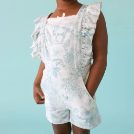 Charlotte Anne French Terry Short Overalls