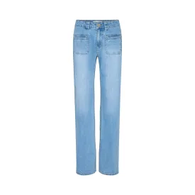 Denim Jeans With Front Pocket