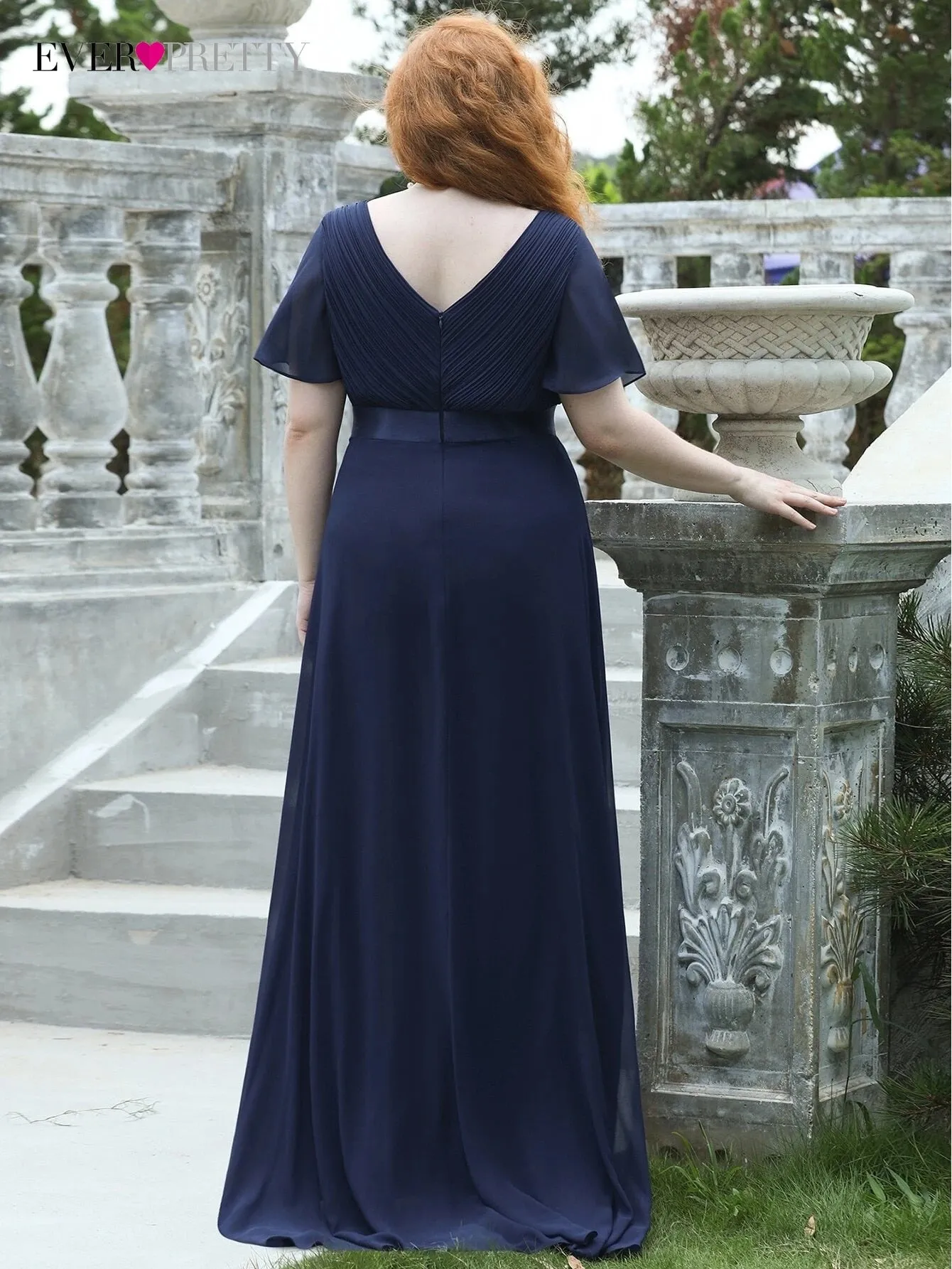 Funki Buys | Dresses | Women's Elegant Chiffon Evening Dress
