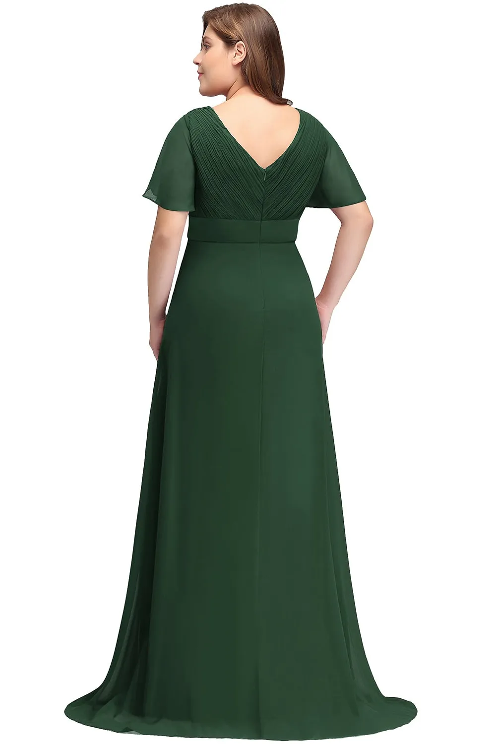 Funki Buys | Dresses | Women's Elegant Chiffon Evening Dress