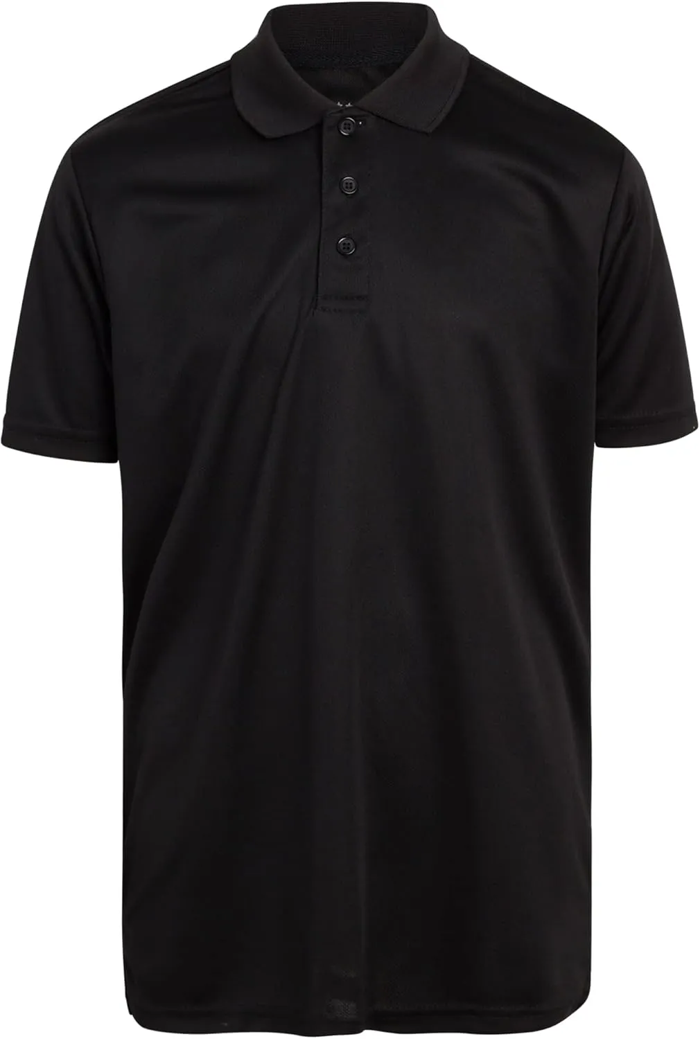 Galaxy by Harvic Boys School Uniform Shirt - 2 Pack Moisture Wicking Short Sleeve Polo T-Shirt (8-20)