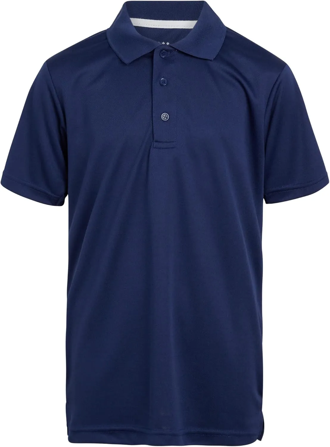 Galaxy by Harvic Boys School Uniform Shirt - 2 Pack Moisture Wicking Short Sleeve Polo T-Shirt (8-20)