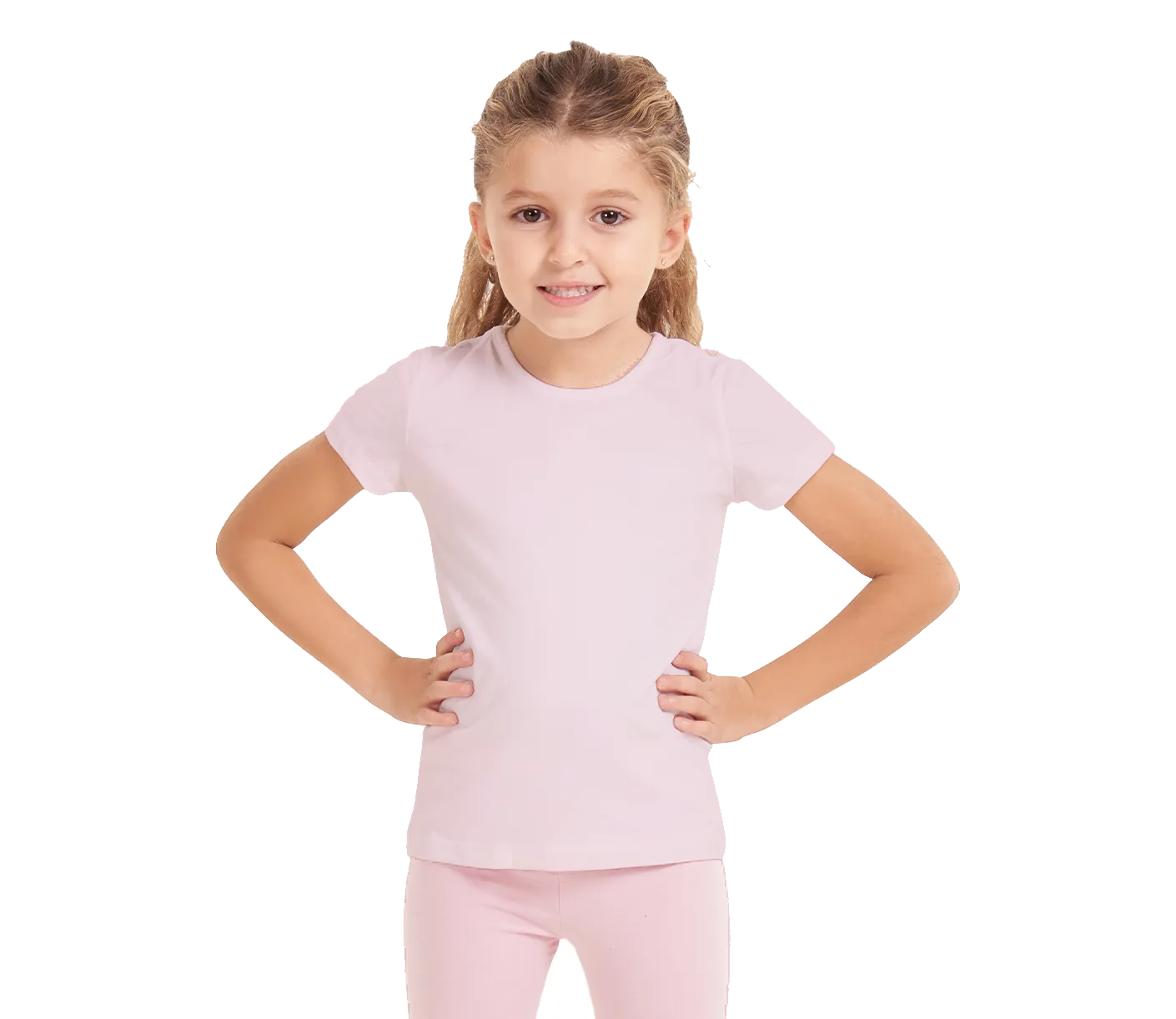Girls cotton short sleeve