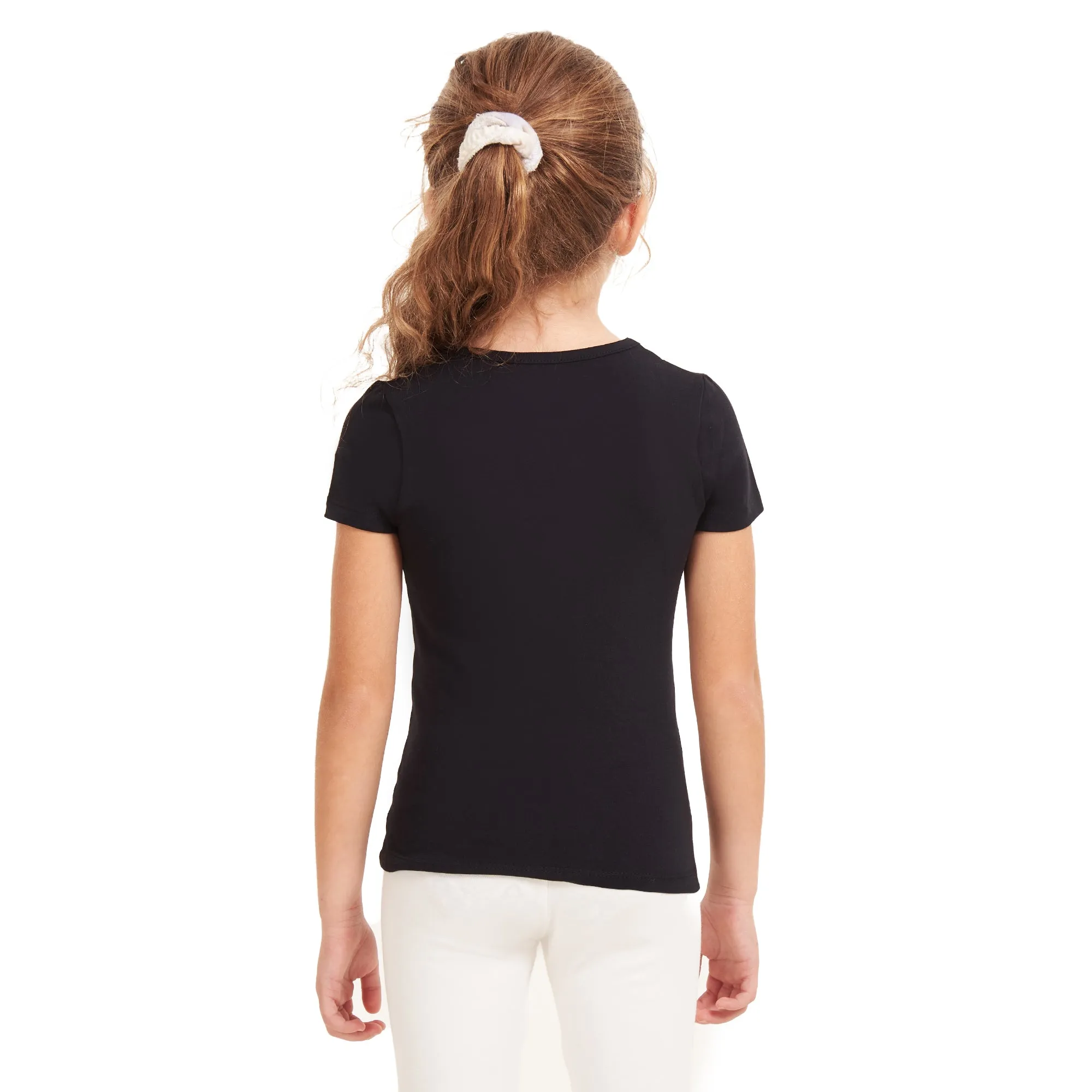 Girls cotton short sleeve