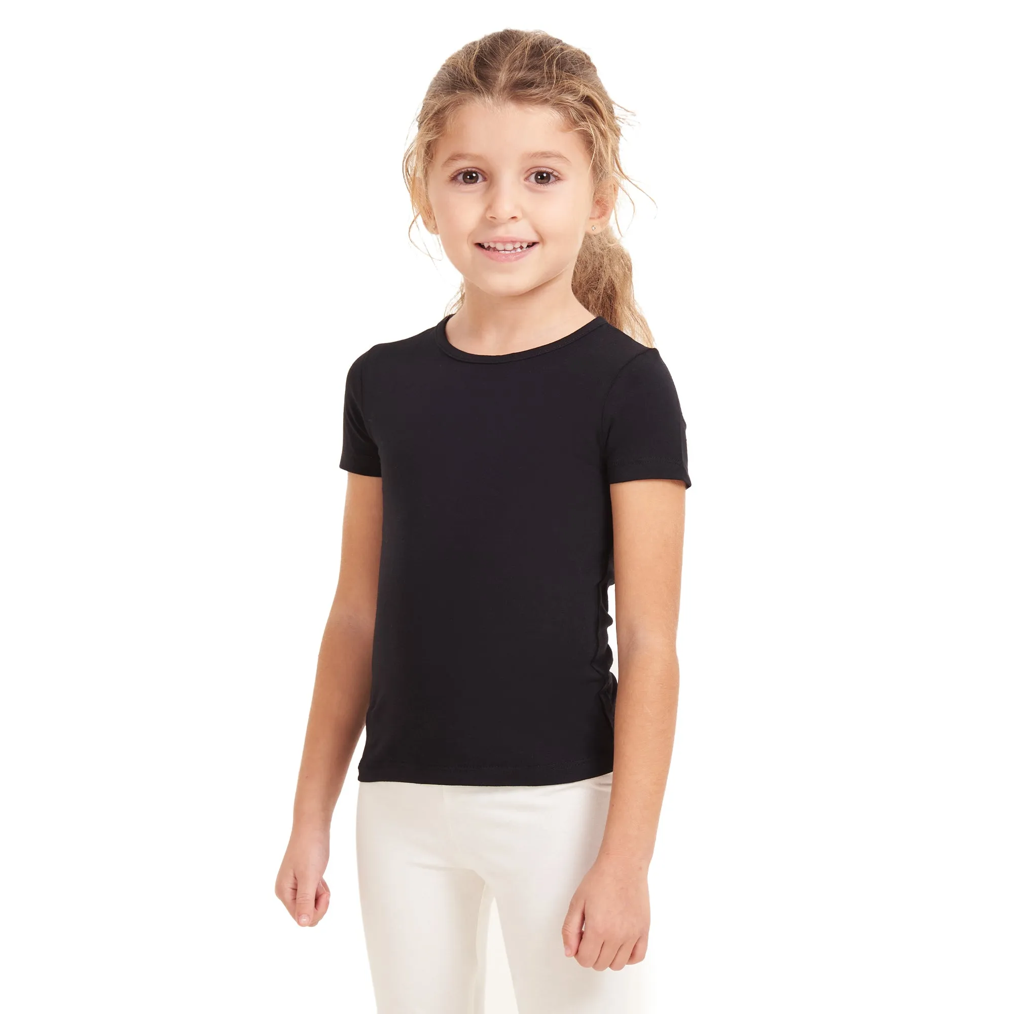 Girls cotton short sleeve