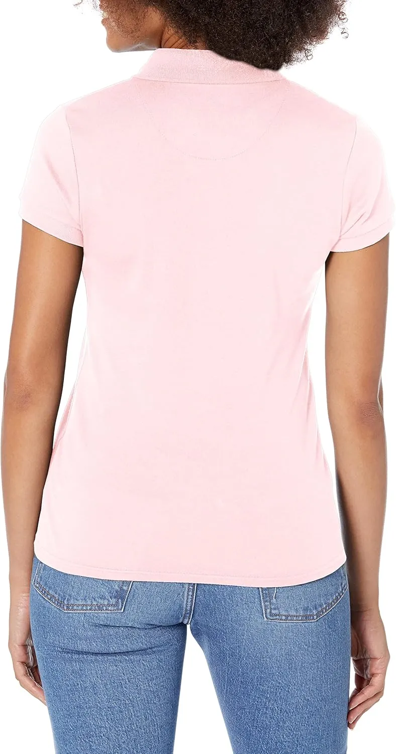 IZOD Junior's Uniform Short Sleeve Interlock Polo