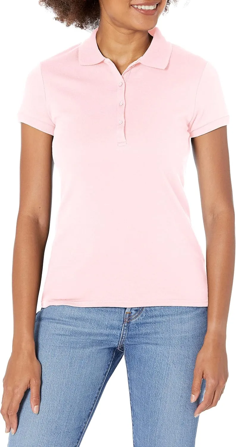IZOD Junior's Uniform Short Sleeve Interlock Polo