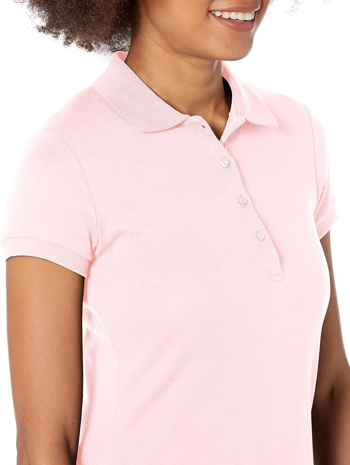 IZOD Junior's Uniform Short Sleeve Interlock Polo