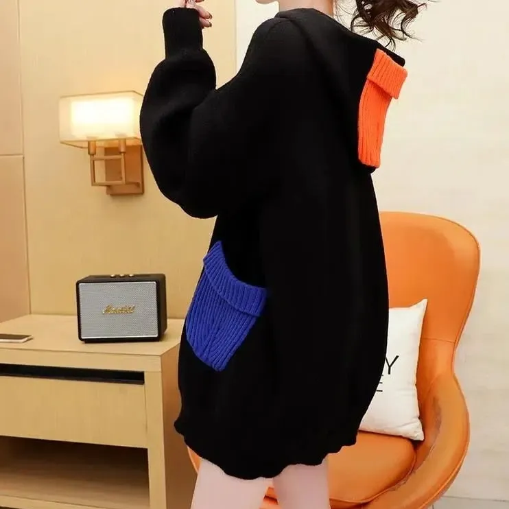 Julia 3D detailing Oversized Hoodie