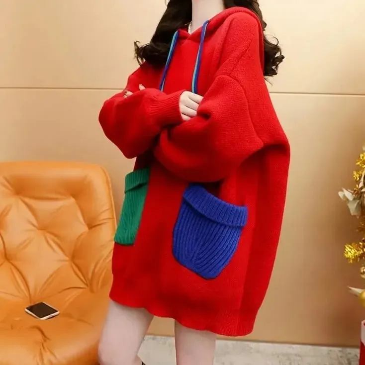 Julia 3D detailing Oversized Hoodie