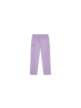Kids Aloe Linen Pants—orchid purple