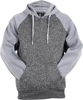 Men's Color Block Hoodie Soft Fleece Sweatshirt with Front Side Pockets