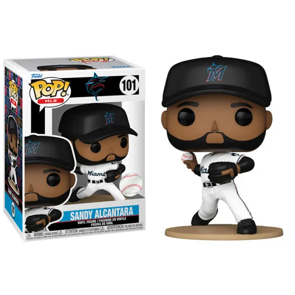 MLB Baseball - Sandy Alcantara Miami Marlins Pop! Vinyl