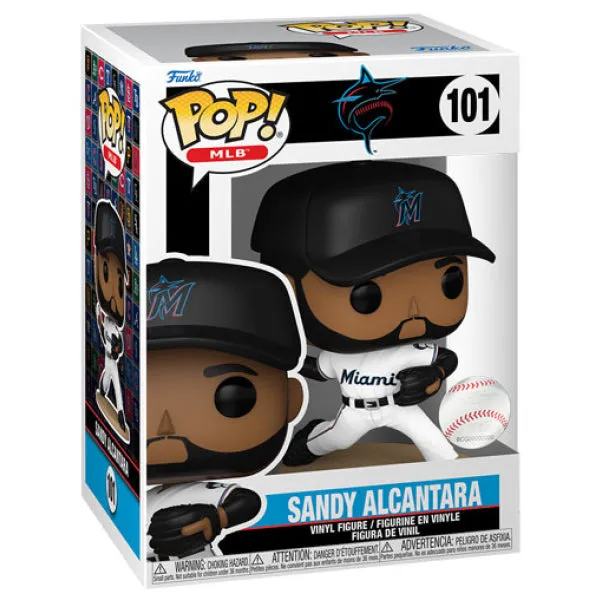 MLB Baseball - Sandy Alcantara Miami Marlins Pop! Vinyl
