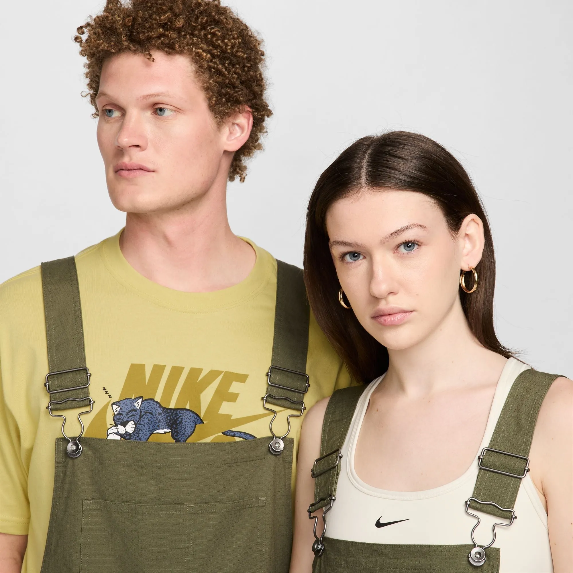 OLYMPIC BIB MEDIUM OLIVE / WHITE