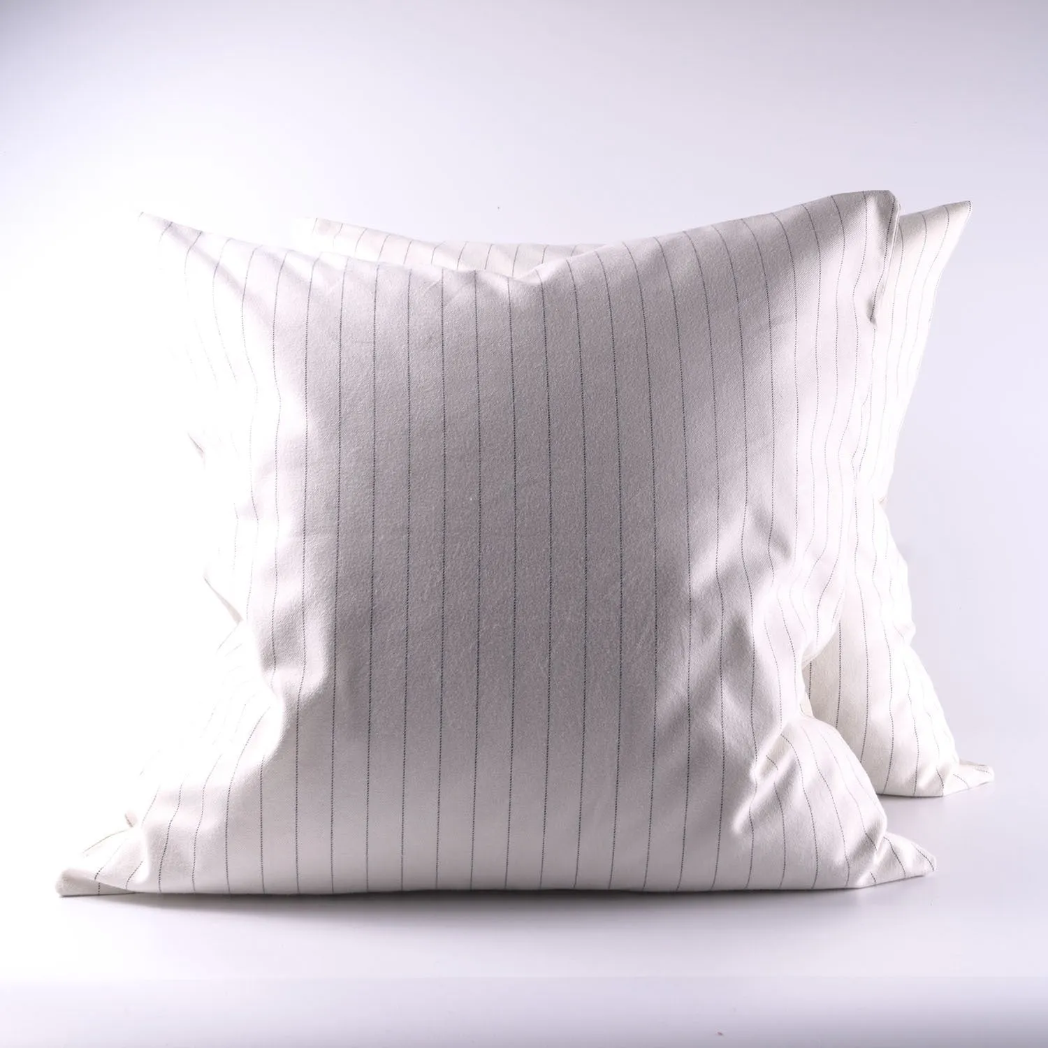 Ruth Pinstripe Flannel Cushion Cover