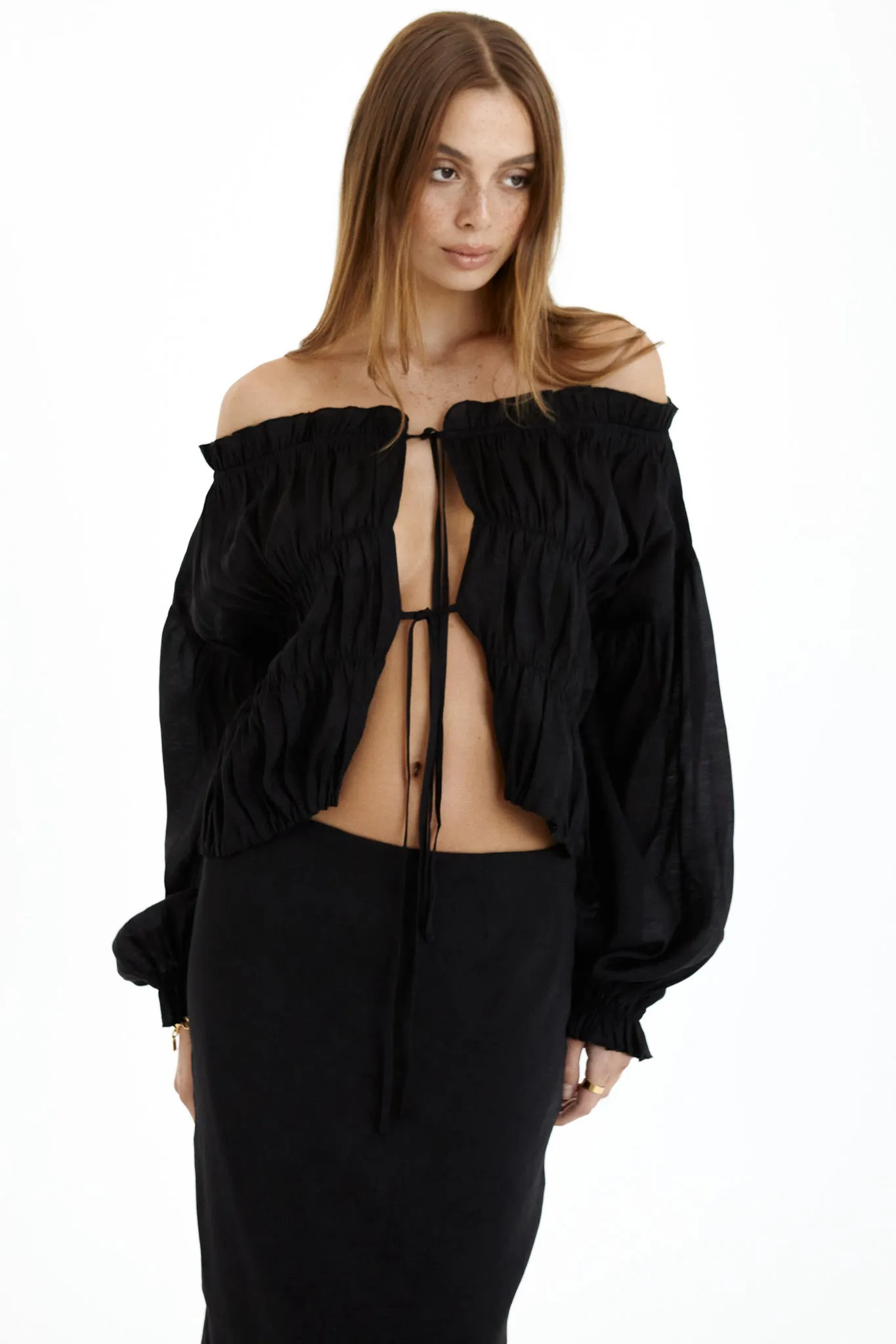 TAMSYN OFF SHOULDER TOP