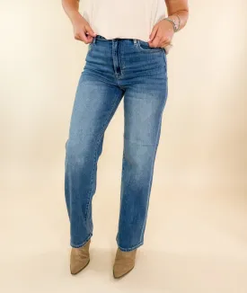 Tracey Straight Leg High Rise Jean