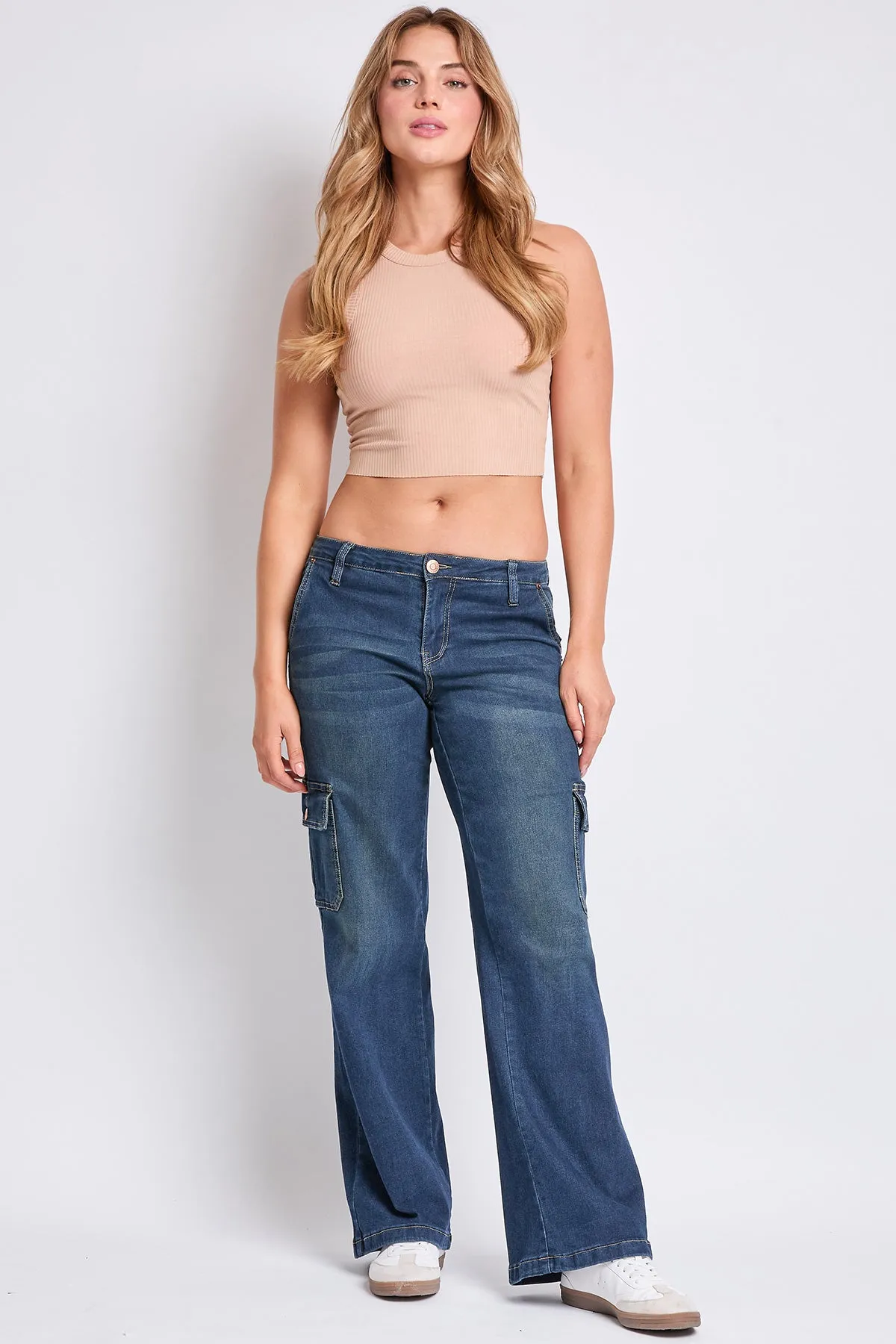 Women's Low Rise Straight Leg Skater Jeans