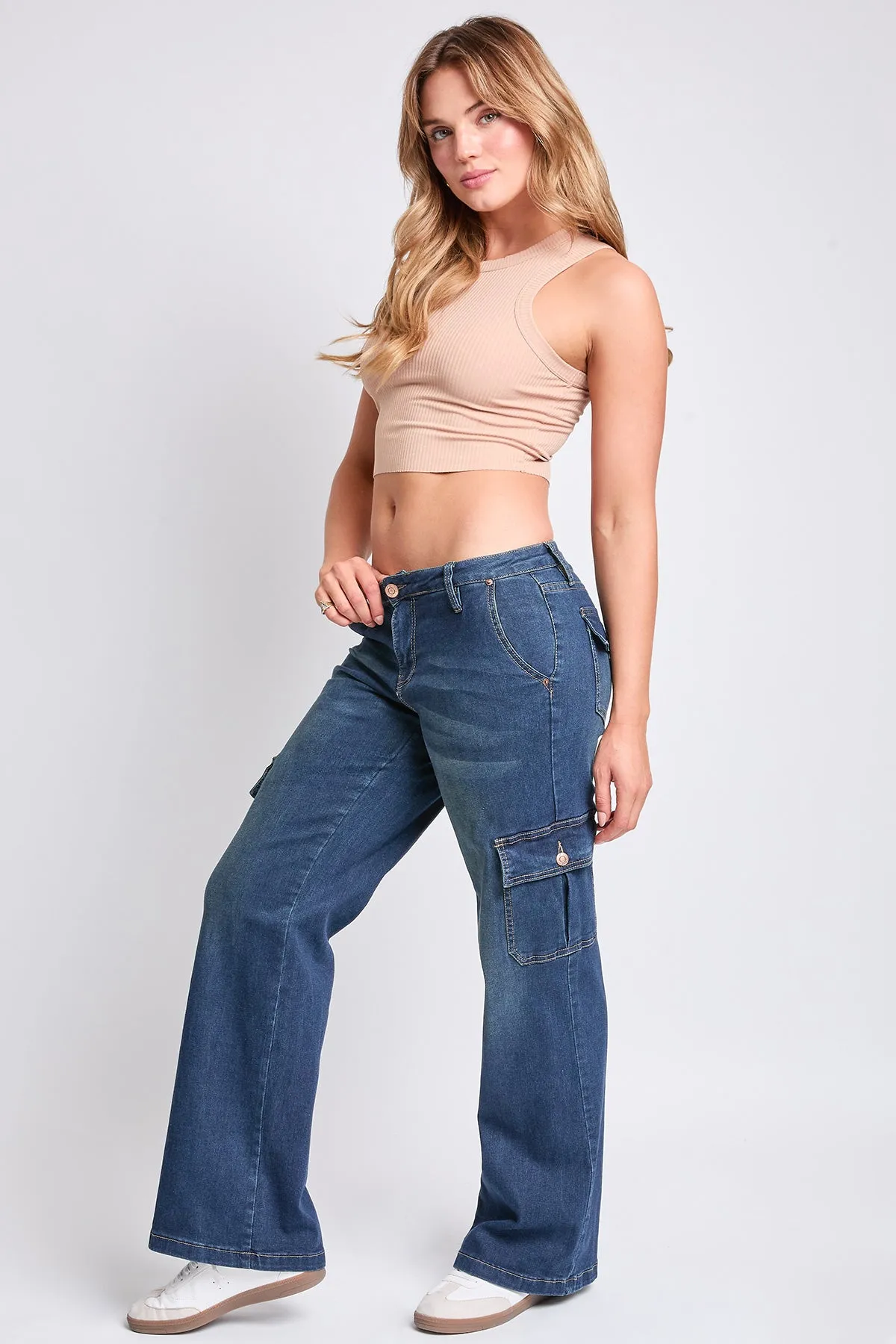 Women's Low Rise Straight Leg Skater Jeans