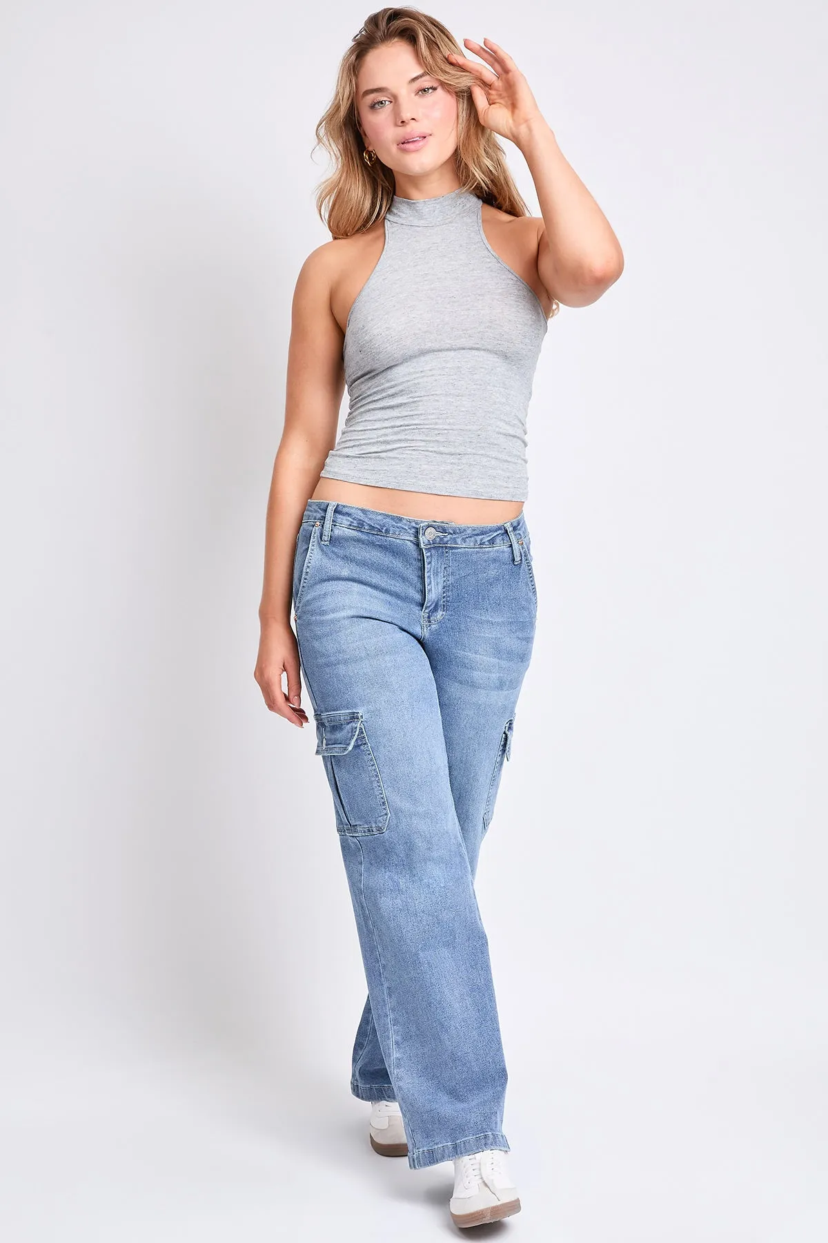 Women's Low Rise Straight Leg Skater Jeans