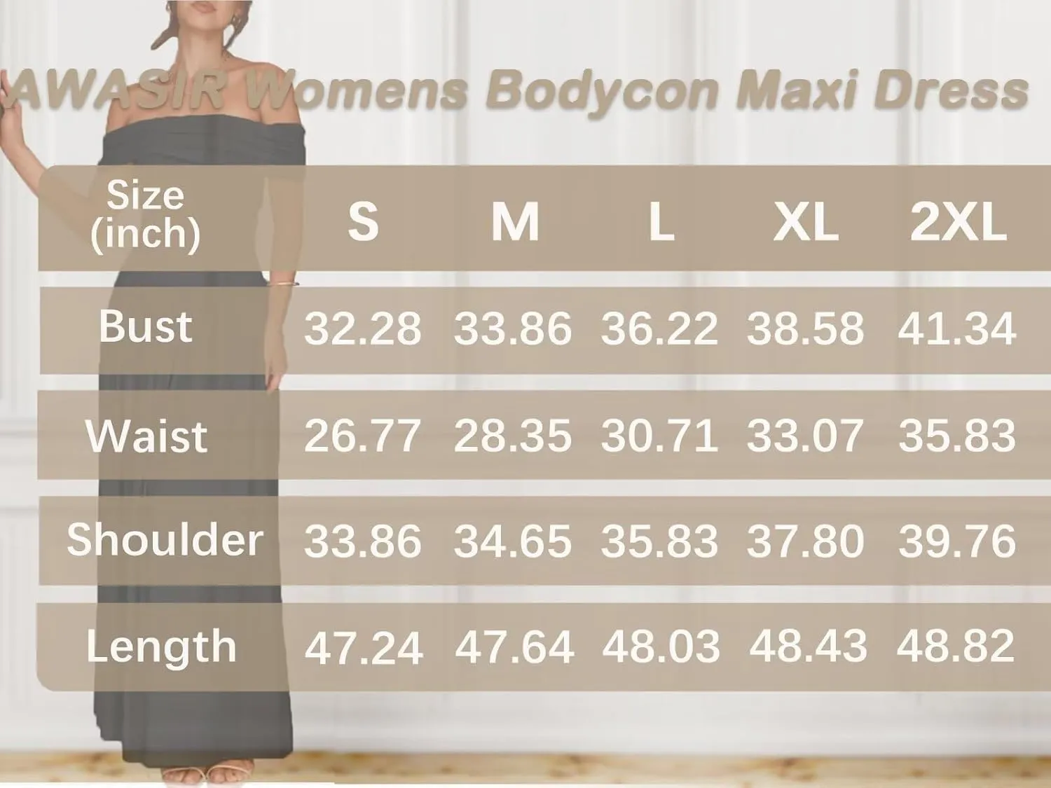 Women's Off The Shoulder Maxi Dress Bodycon Ruched Flowy Long Dresses Pleated Formal Dress
